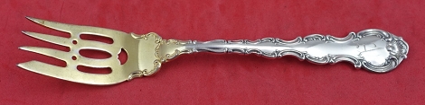 Pastry Fork GW w/ bar and 2 holes 4-tine 5 3/4